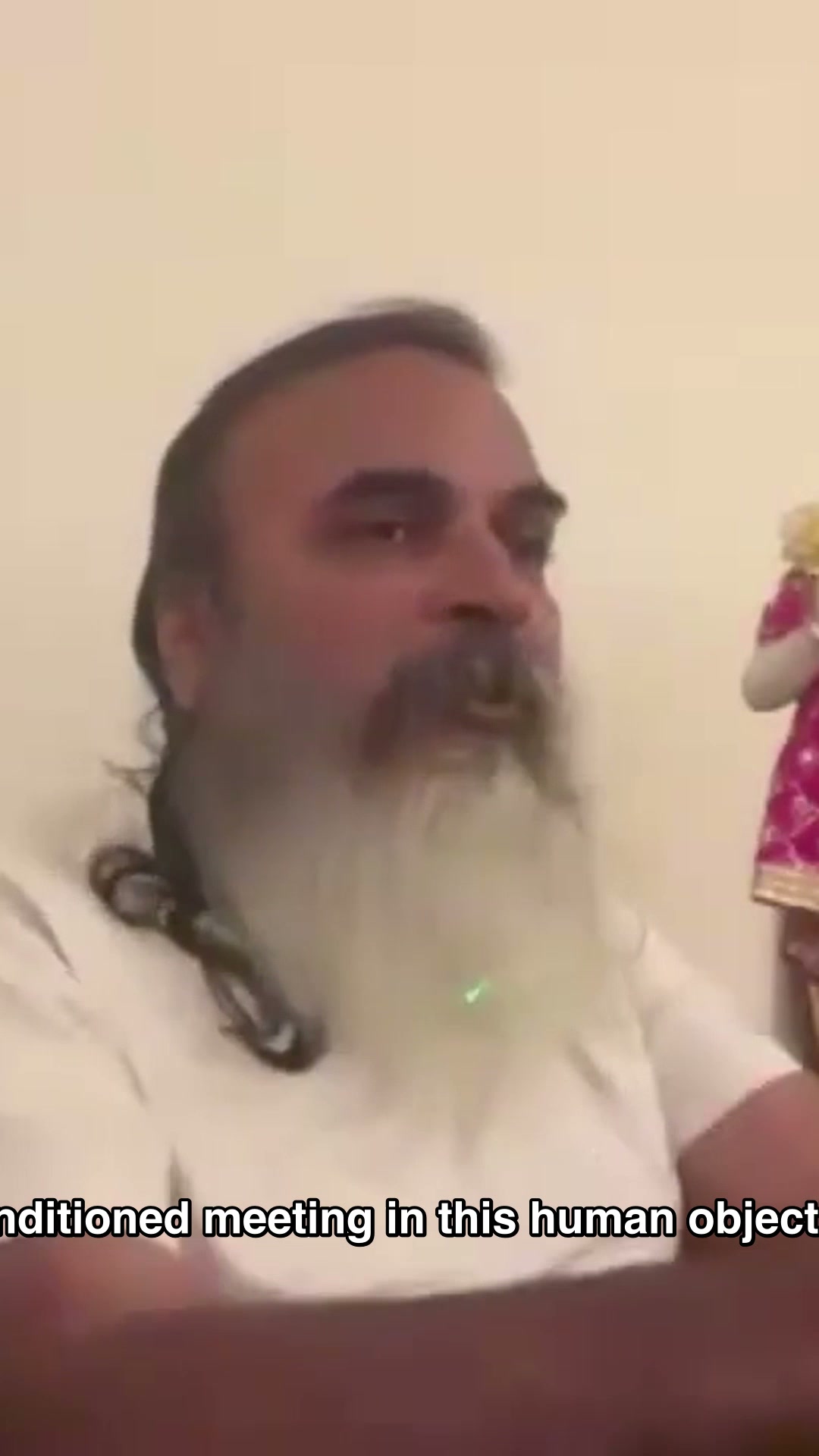 You can't make friends with Nirguna Brahman directly