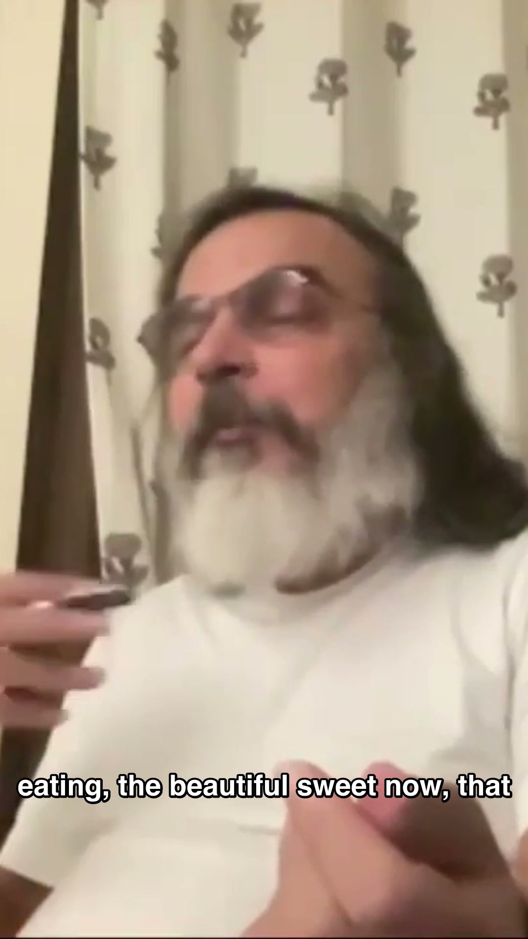 Eating the sweet of pure contemplation