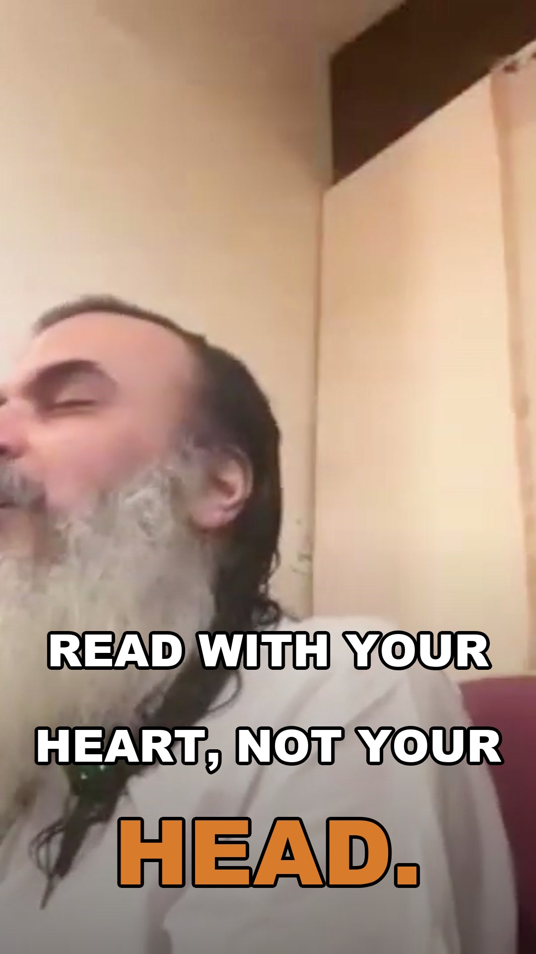 Read with your heart, not your head