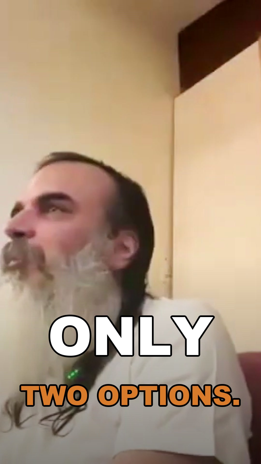 Only two options: worship yourself or worship God