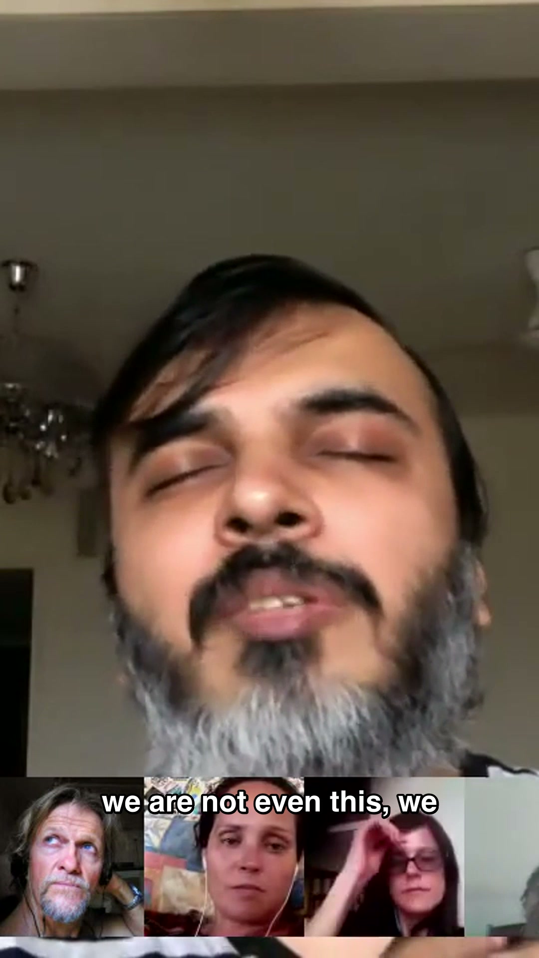 You all just chase women and money; I am chasing God