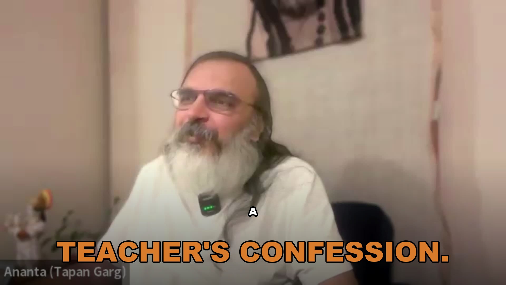 A Teacher's Confession