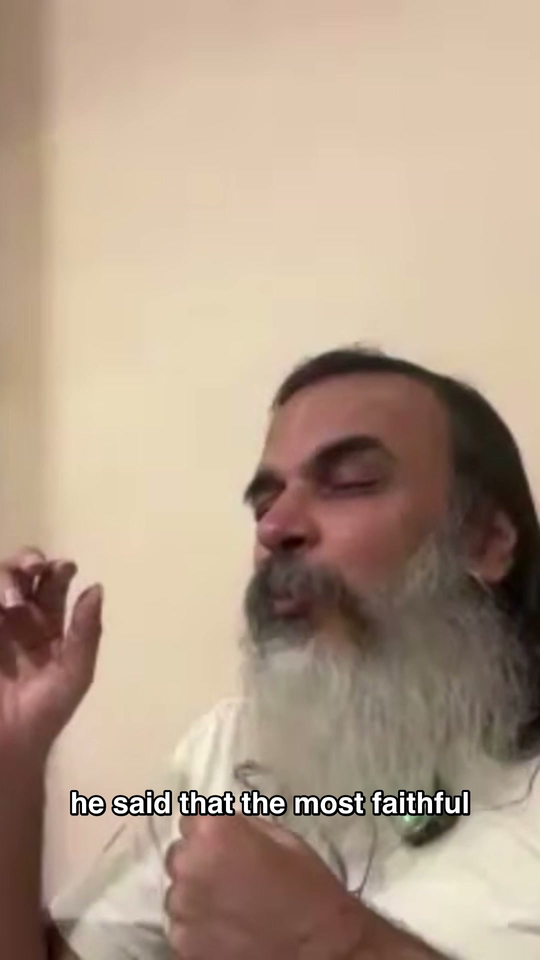 The most faithful husband sees only his wife everywhere