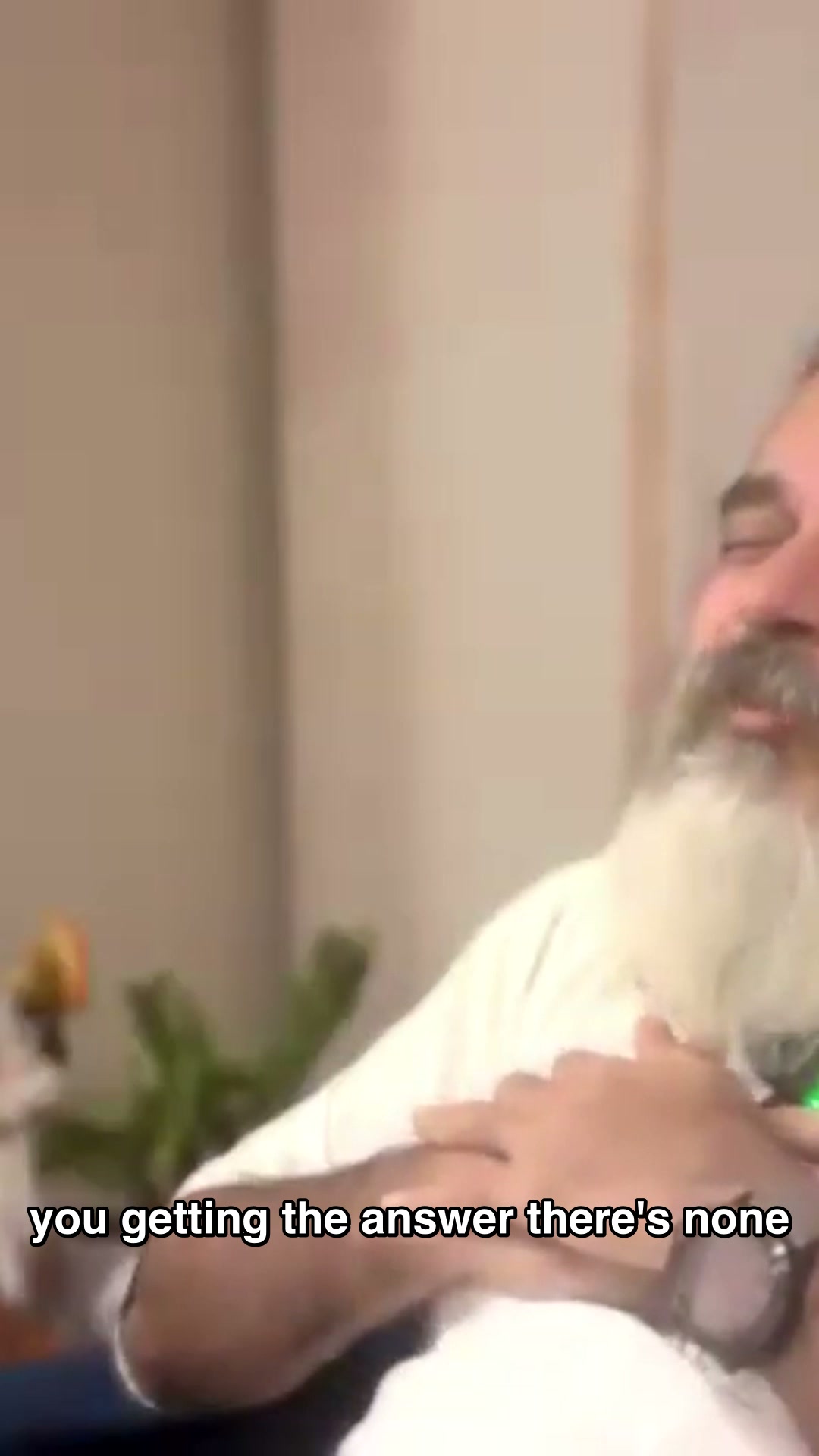 Waiting at His door, you lose interest in grievances