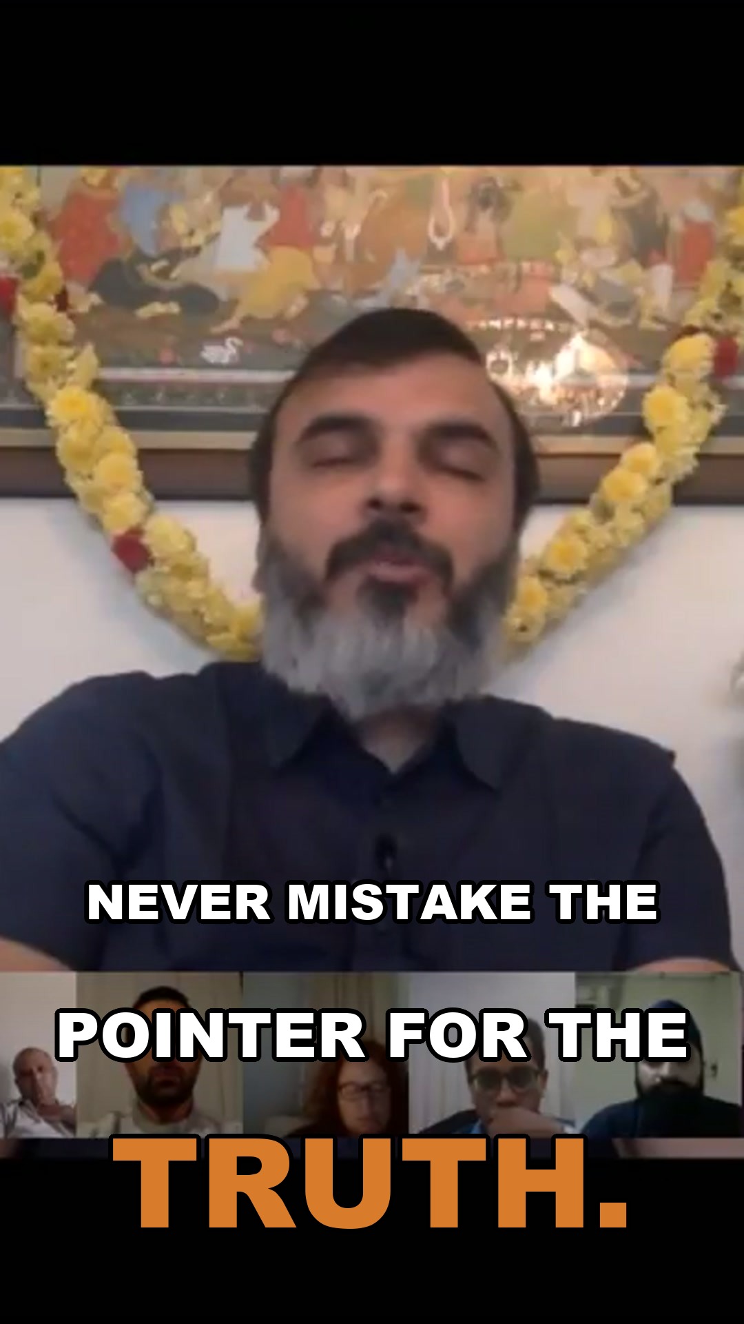 Never mistake the pointer for the truth