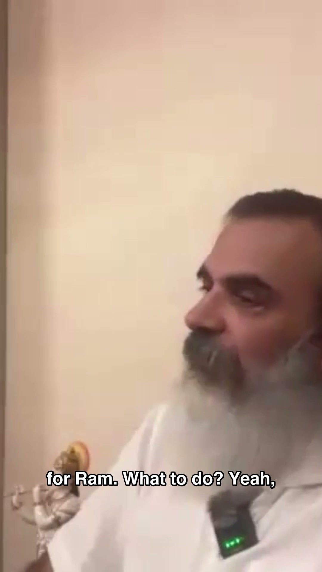 Ram says Shivji is His God; Shivji says Ram is His God
