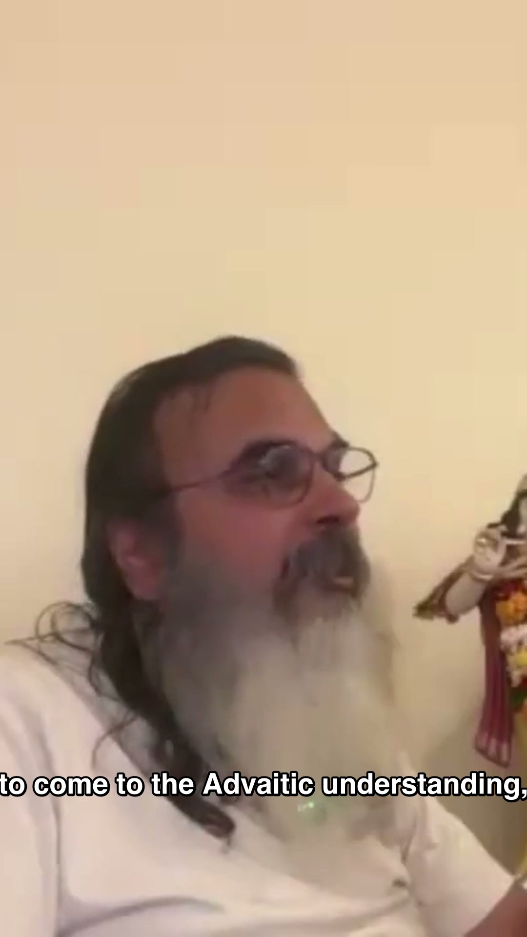 Vedantic discrimination comes from taking God's name too