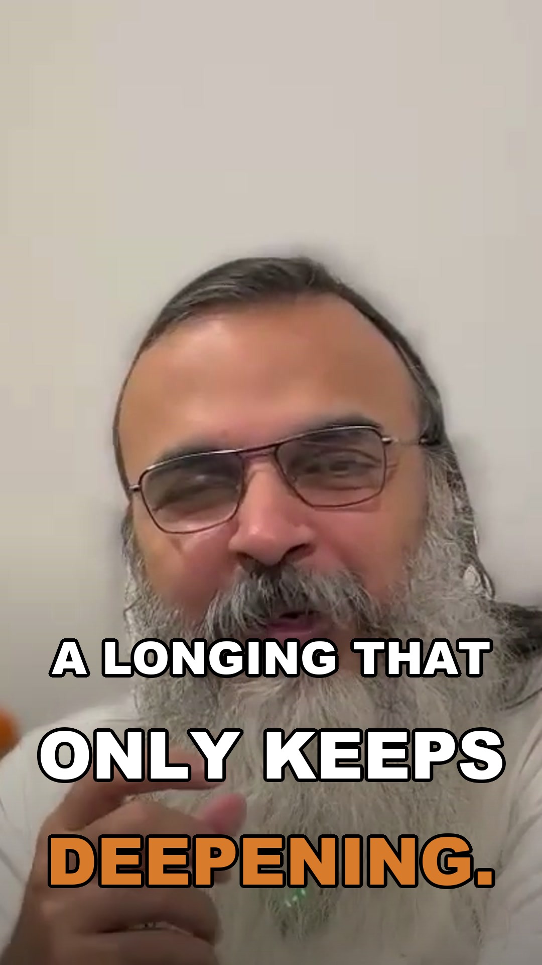 A longing that only keeps deepening