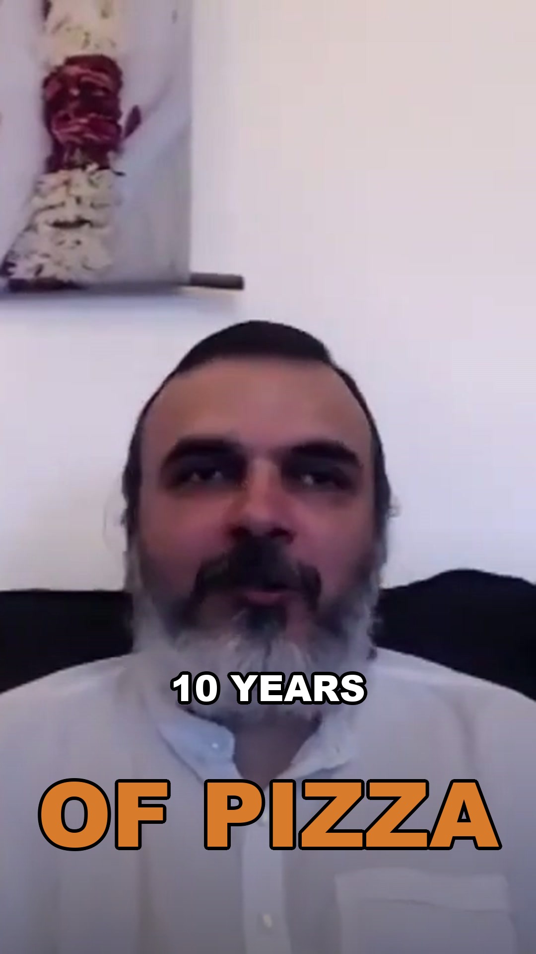 10 years of pizza, it never satisfies