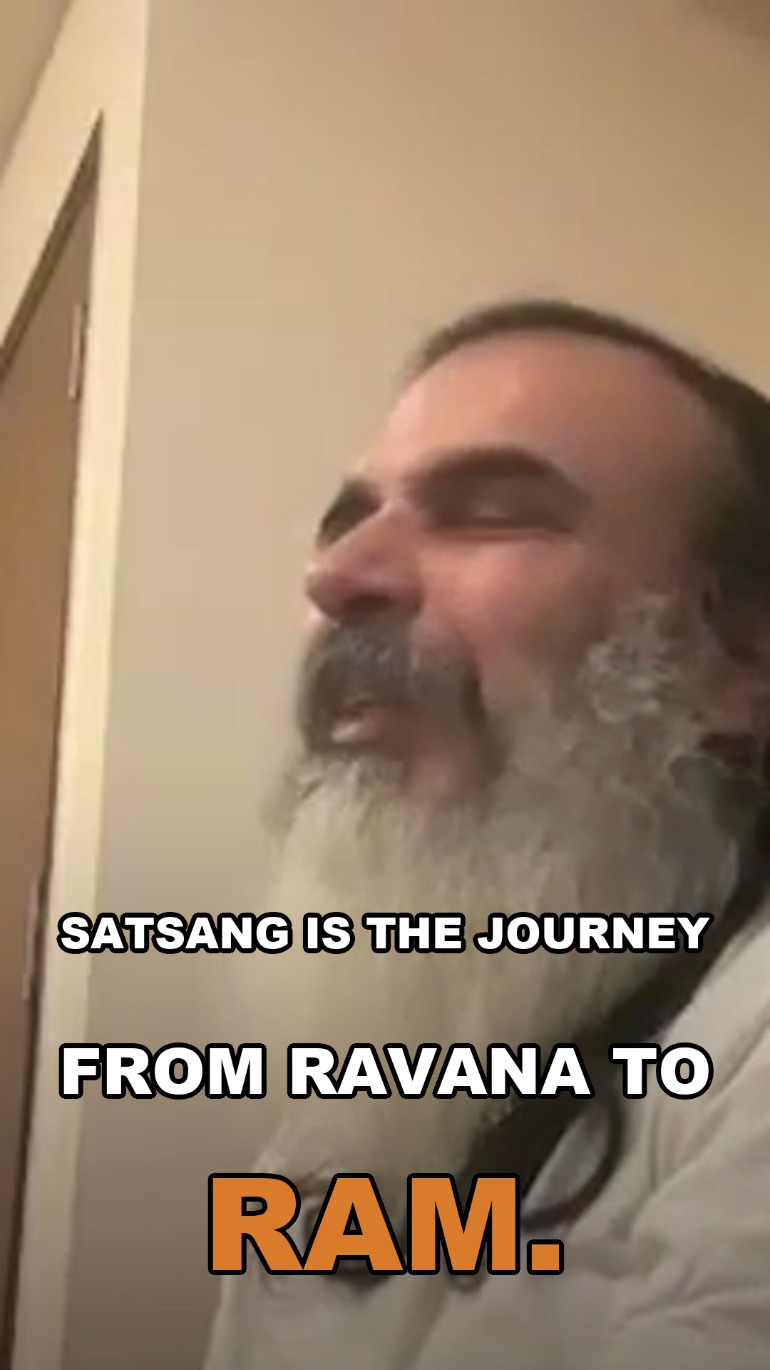 Satsang is the journey from Ravana to Ram