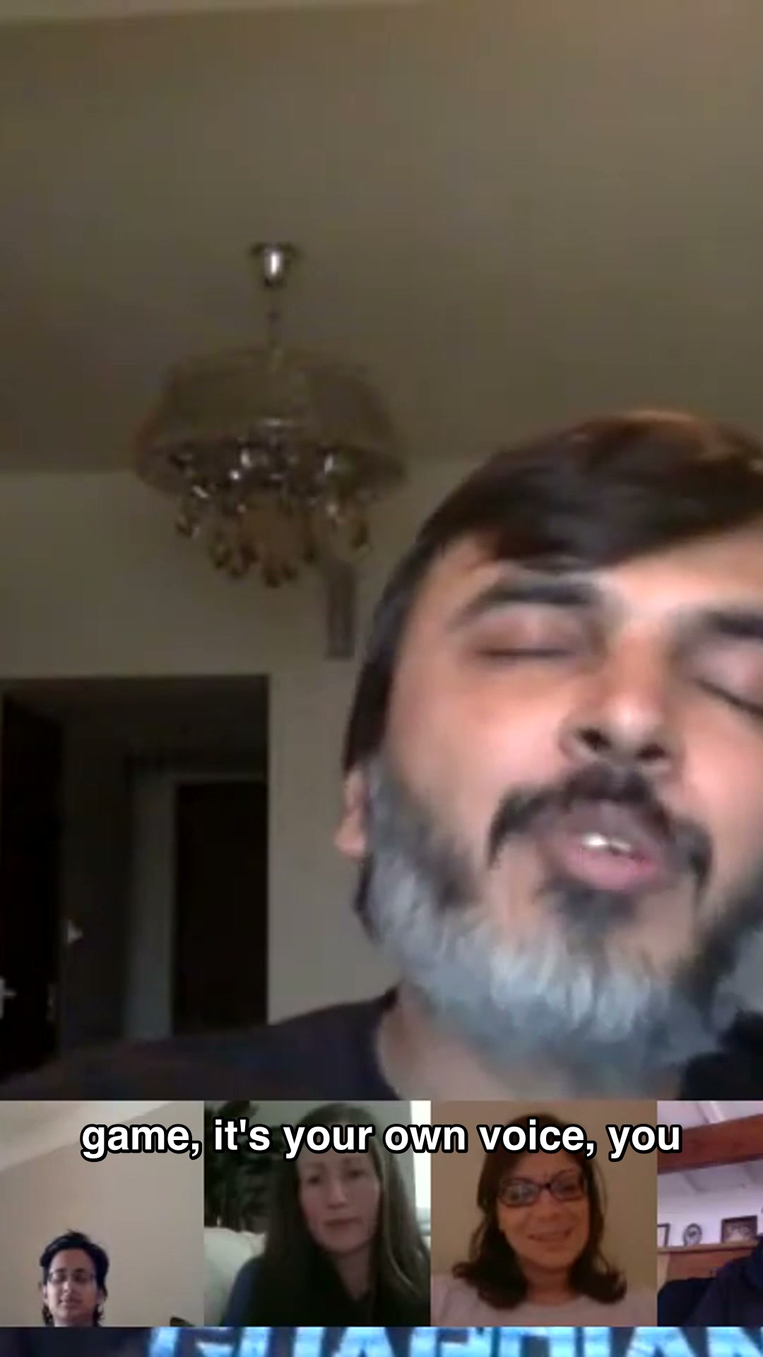 This is your own voice, you recorded this message