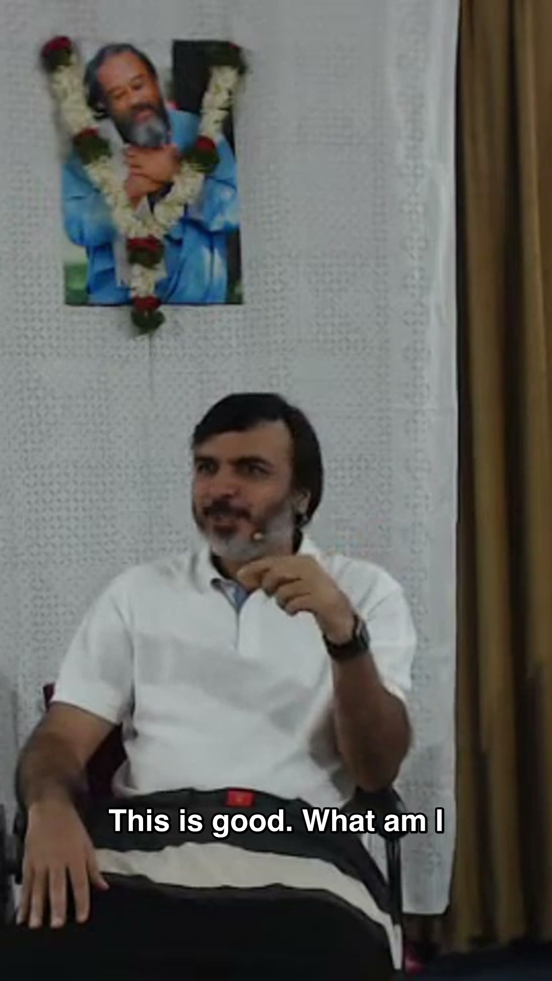 Two masters: one in satsang, one in your head