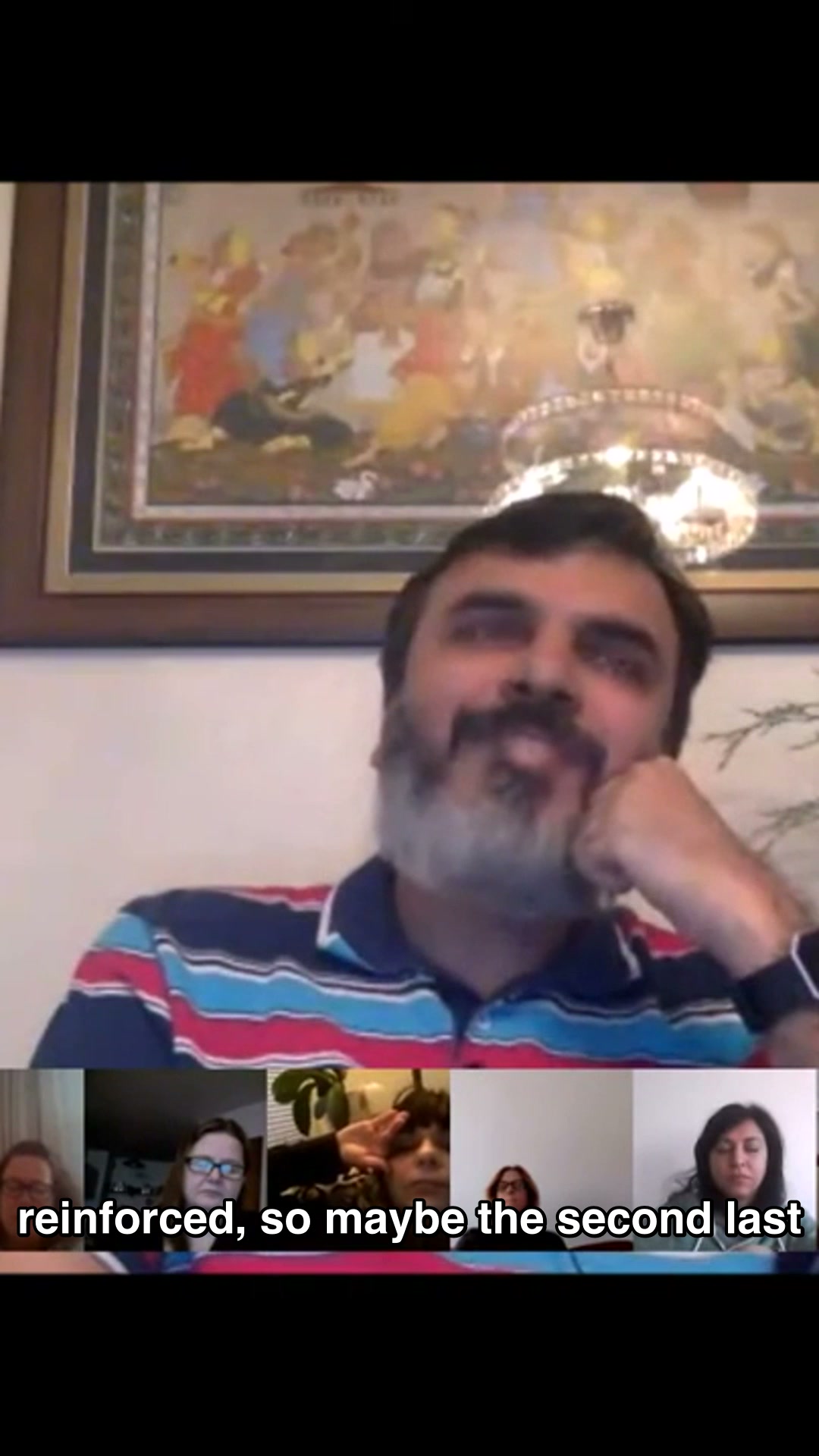 Meditators full to the brim with doership