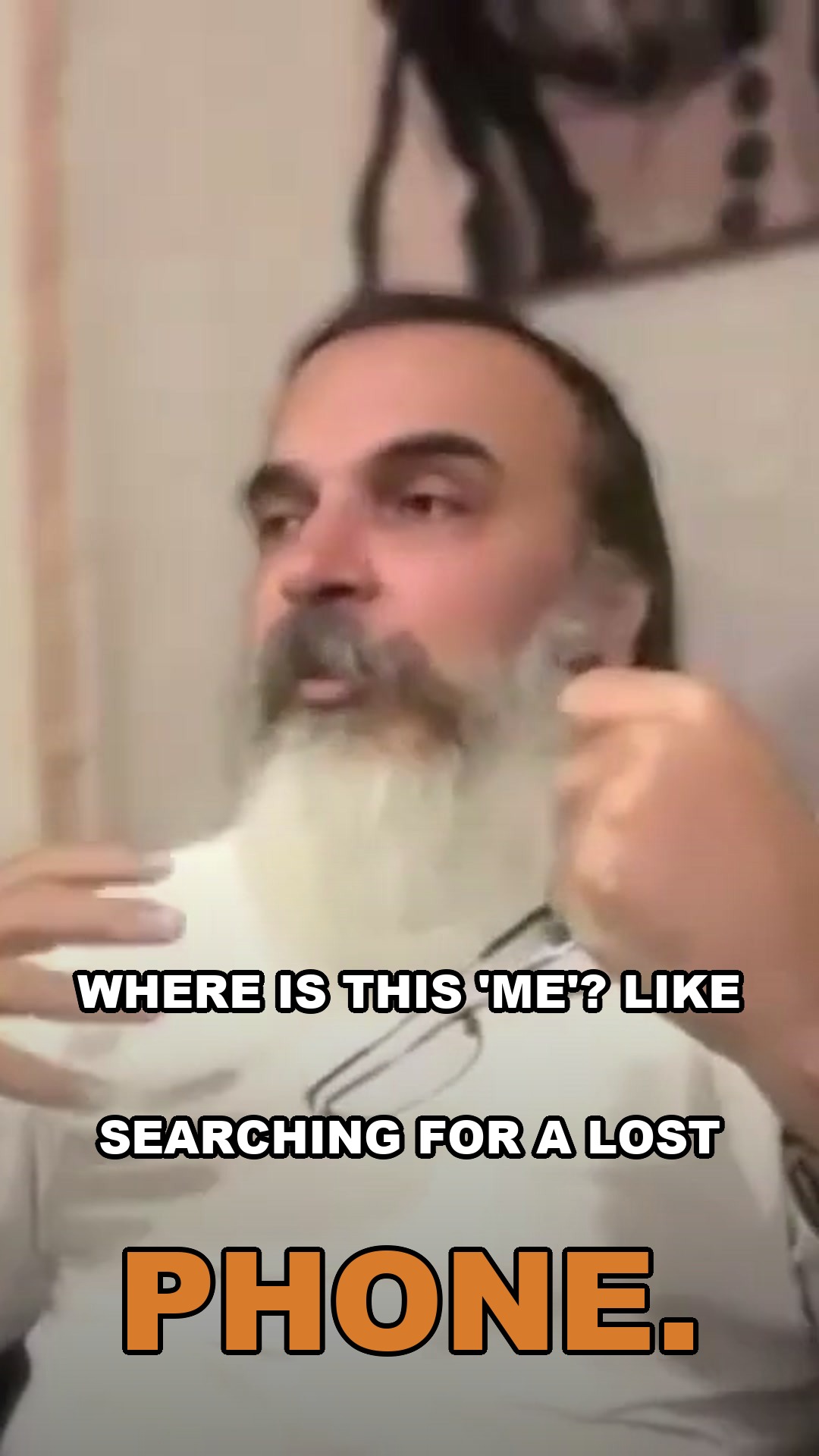 Where is this 'me'? Like searching for a lost phone